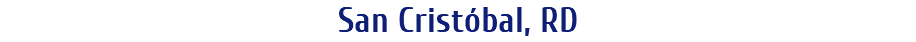 San Cristóbal, RD