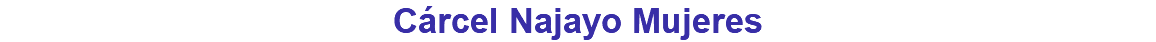 Cárcel Najayo Mujeres